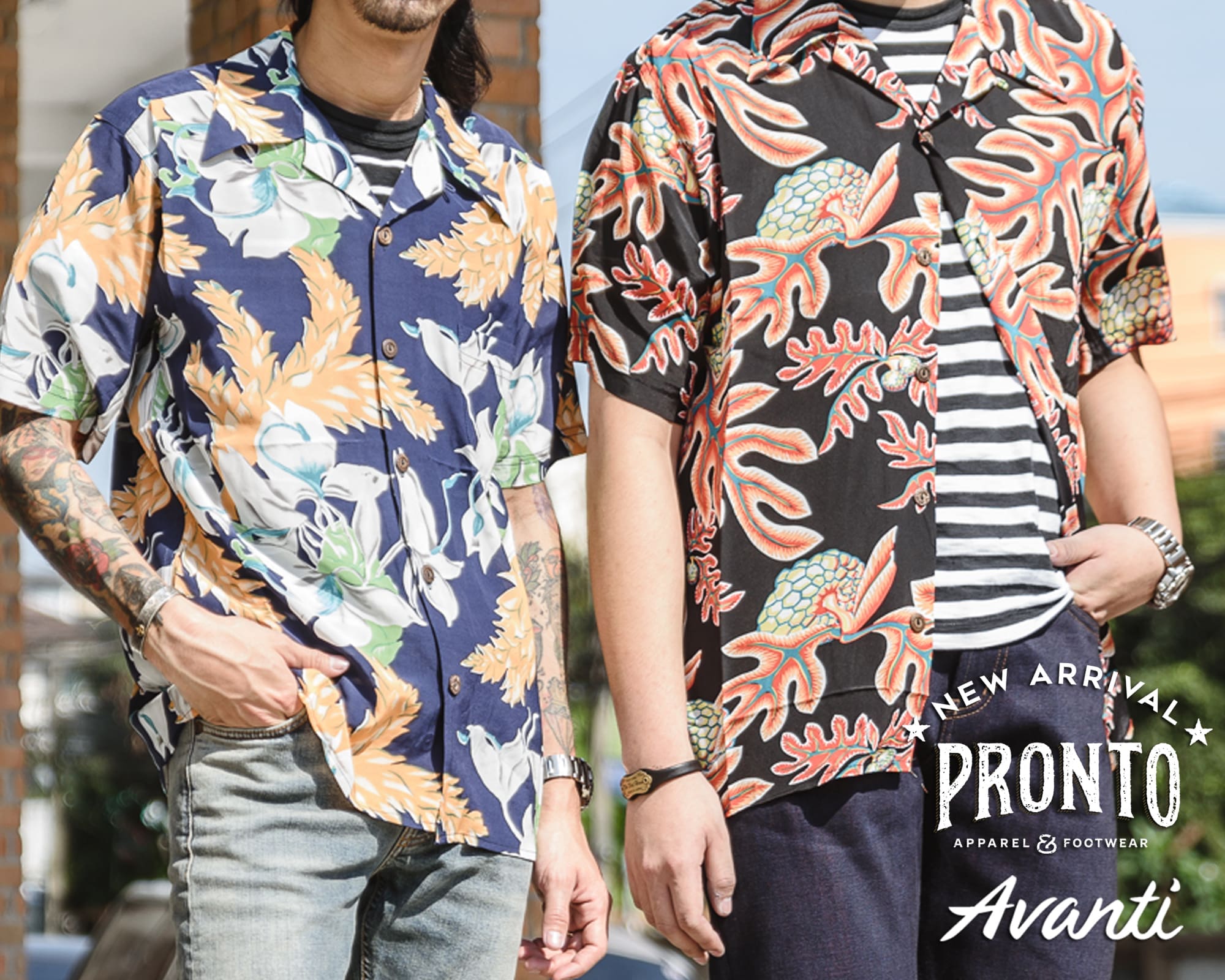 NEW ARRIVAL : AVANTI Hawaiian Shirt