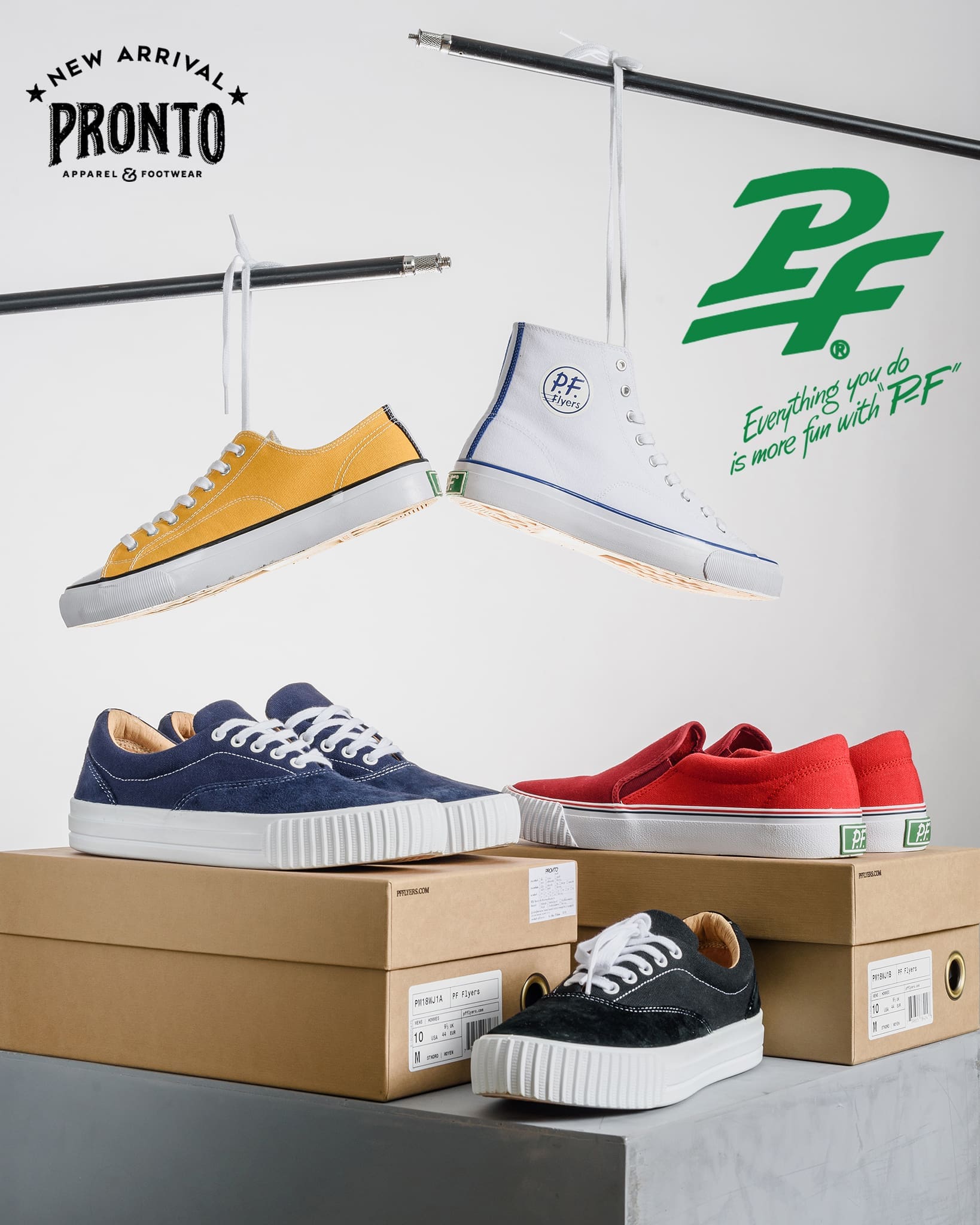 NEW ARRIVAL : PF FLYERS