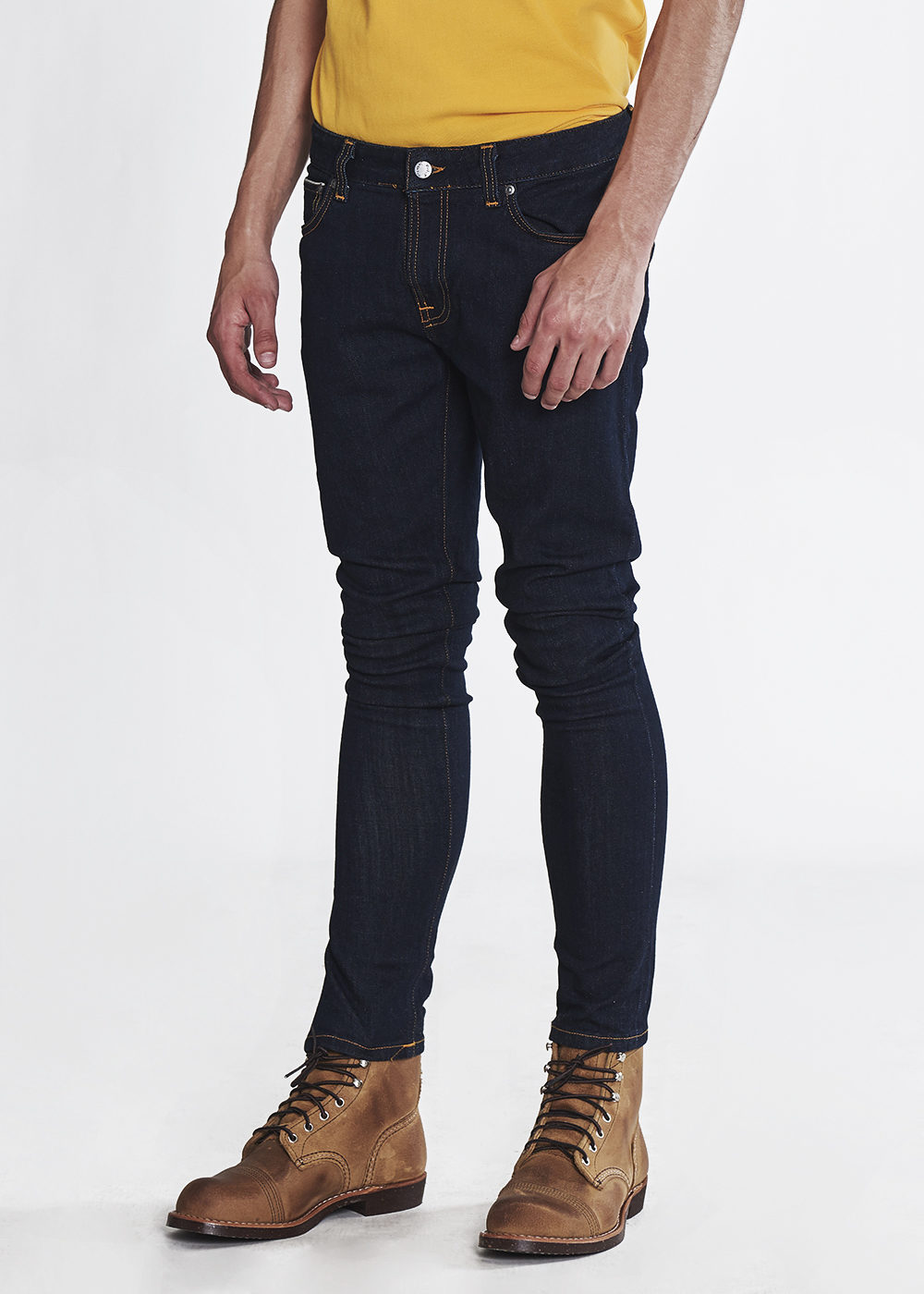 NUDIE JEANS SKINNY LIN - RINSE SELVAGE STRETCH | Pronto