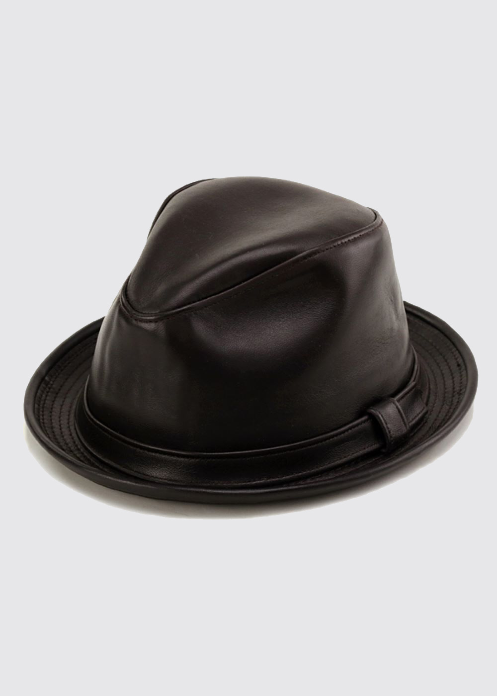 New York Hat Lambskin Fedora - Brown | Pronto