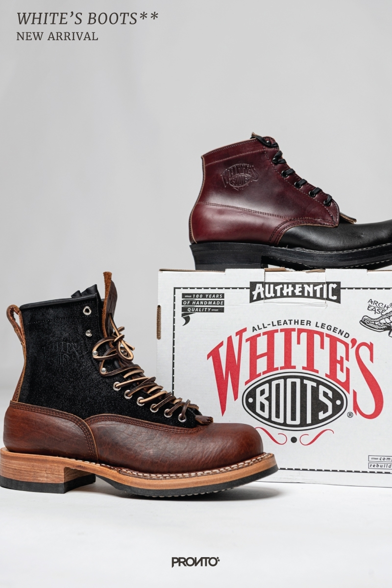 NEW ARRIVAL : WHITE’S BOOTS