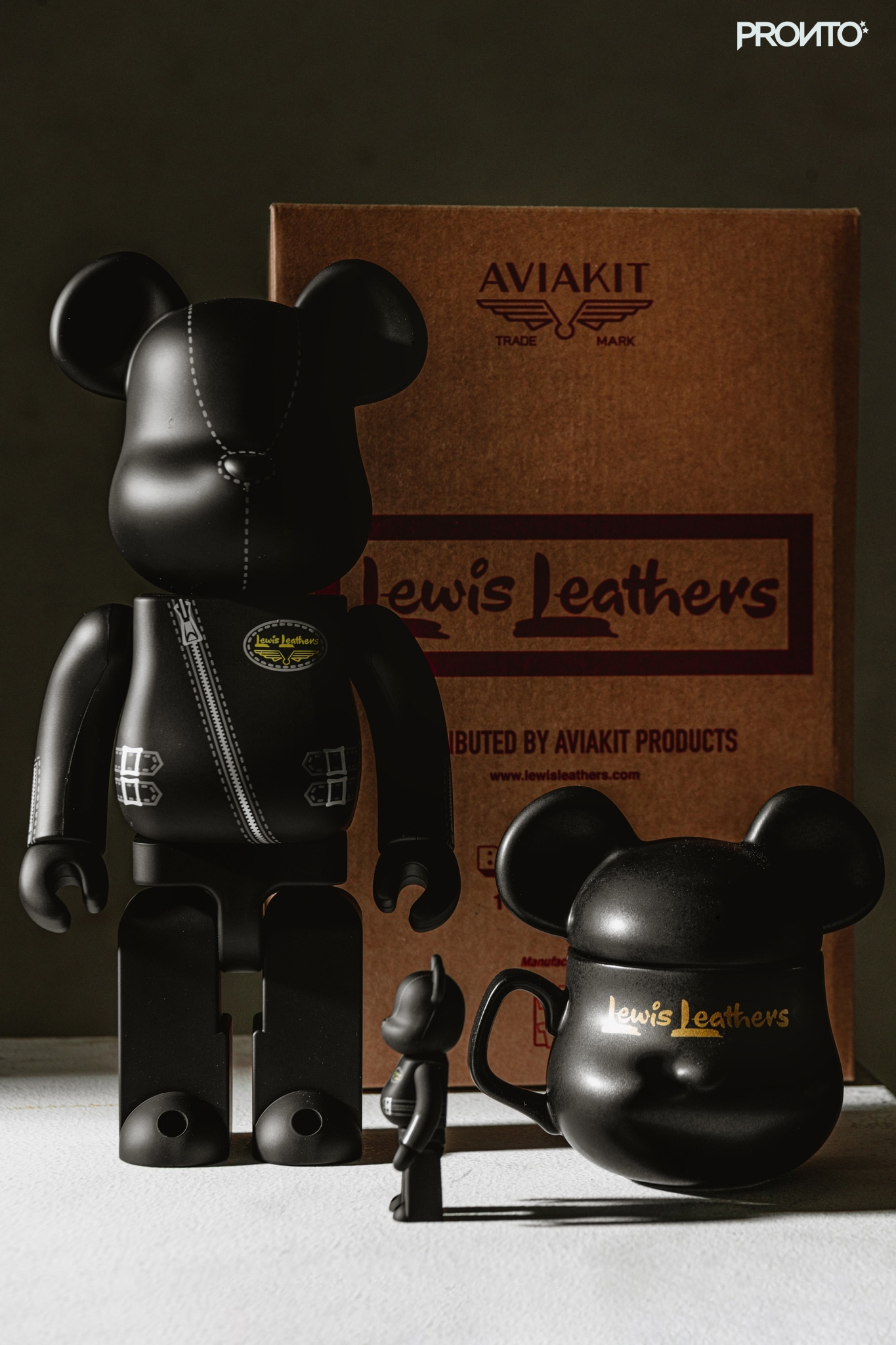 NEW ARRIVAL :   MEDICOM TOY x  LEWIS LEATHERS