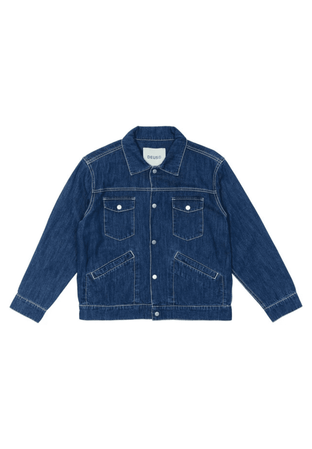 DEUS EX MACHINA SEPTEMBER DENIM JACKET - DARK INDIGO
