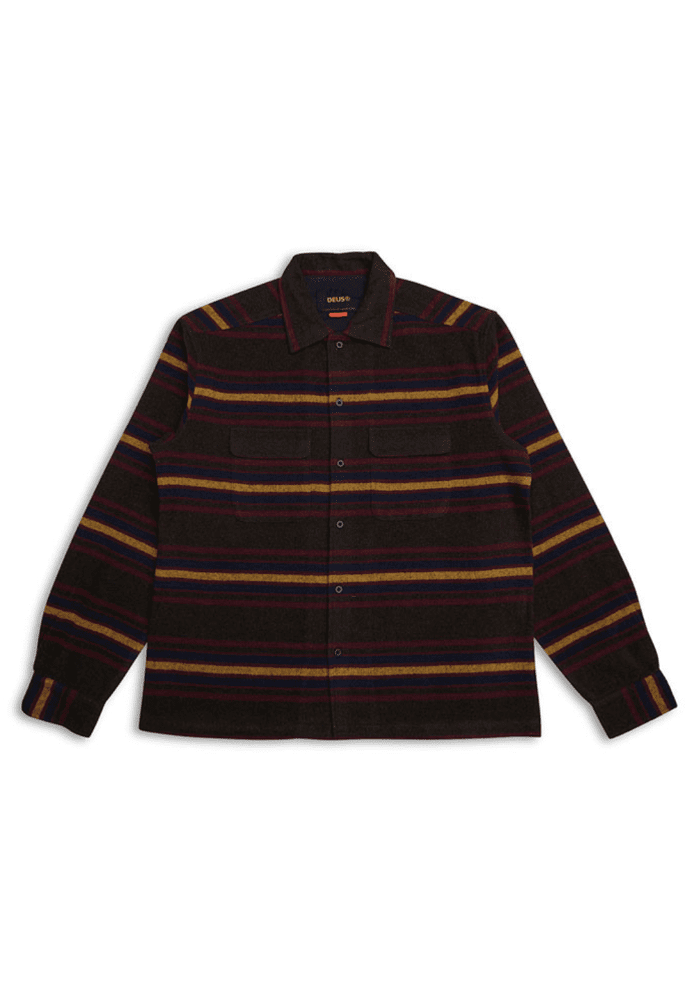 DEUS EX MACHINA MOTO STRIPE SHIRT - MULTI STRIPE