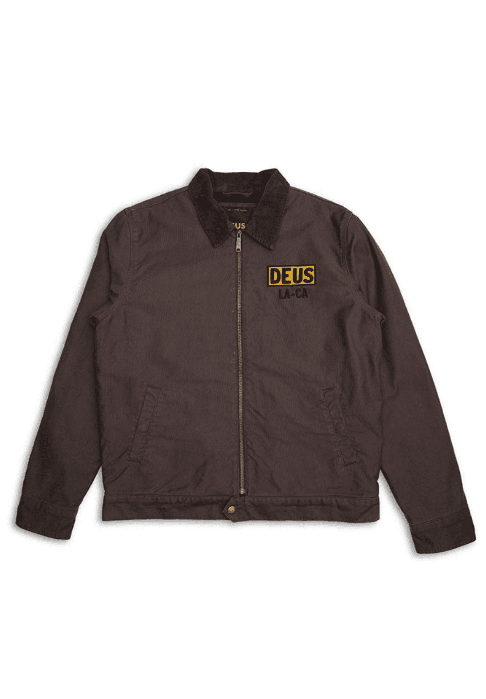 DEUS EX MACHINA SUPER STITIOUS JACKET - CHOC BROWN