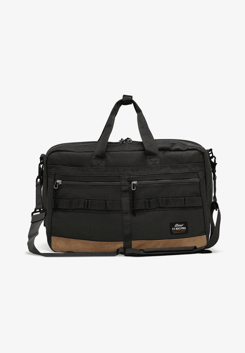 DEUS EX MACHINA TREY 3 WAY BAG - BLACK